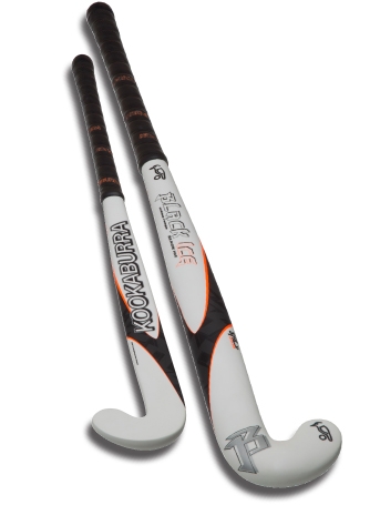 Kookaburra Black M-Bow Composite Hockey - Shipping